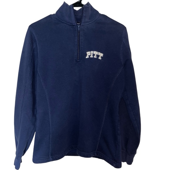 Sport Tek Pittsburgh Panthers pullover ladies S sweatshirt Pitt quarter zip - Picture 1 of 7